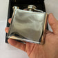 Jack Daniel's Old No 7 Whiskey Hip Flask & 2 Shot Glass