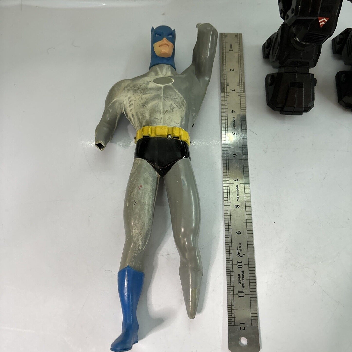 Batman Mech Suit 2015 And Motorbike 2018 & 12" Batman Figure 1978