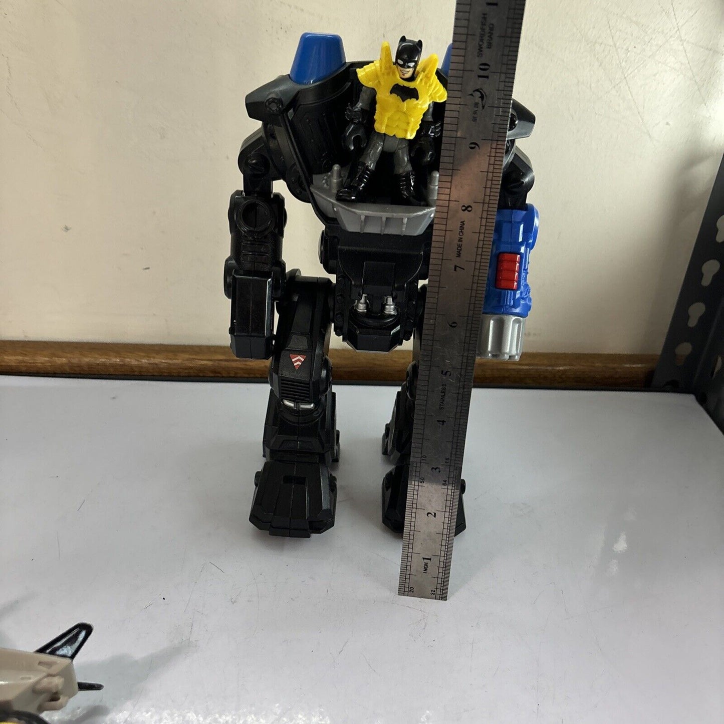 Batman Mech Suit 2015 And Motorbike 2018 & 12" Batman Figure 1978