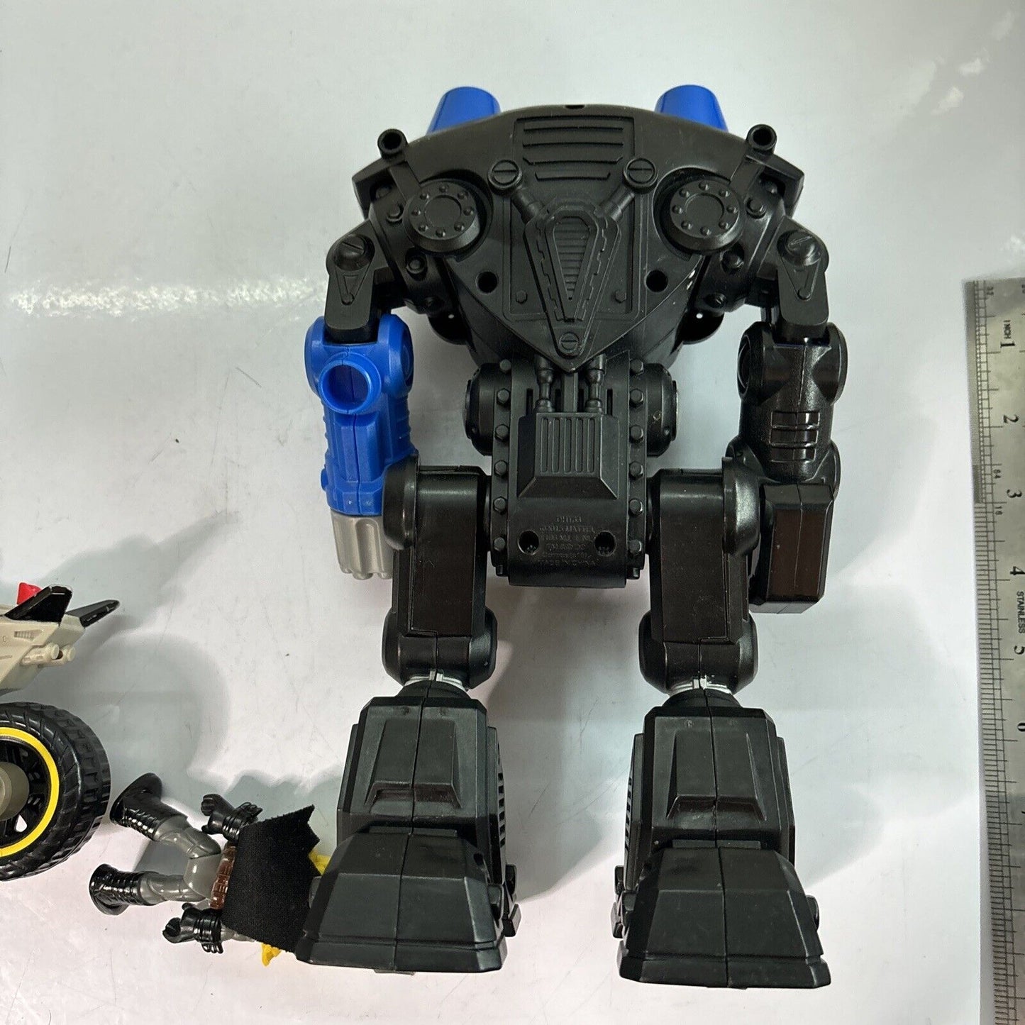 Batman Mech Suit 2015 And Motorbike 2018 & 12" Batman Figure 1978