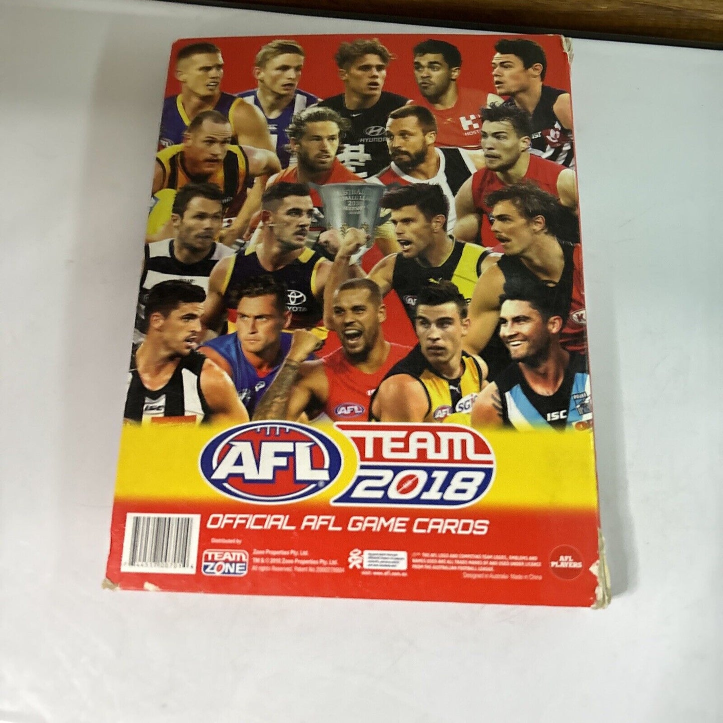 AFL Team 2018 Collector Album 111 Cards