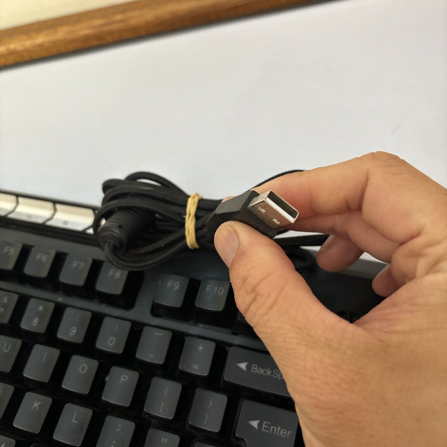 ThermalTake TTSports Commander Combo V2 Gaming Keyboard EKB-CCM *Missing 2 Keys*