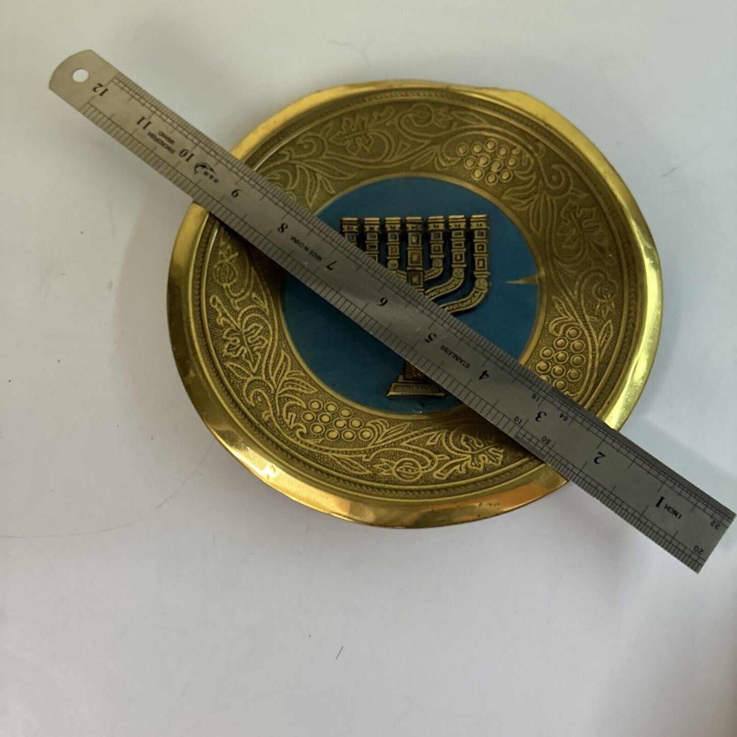 Jewish Menorah Tray