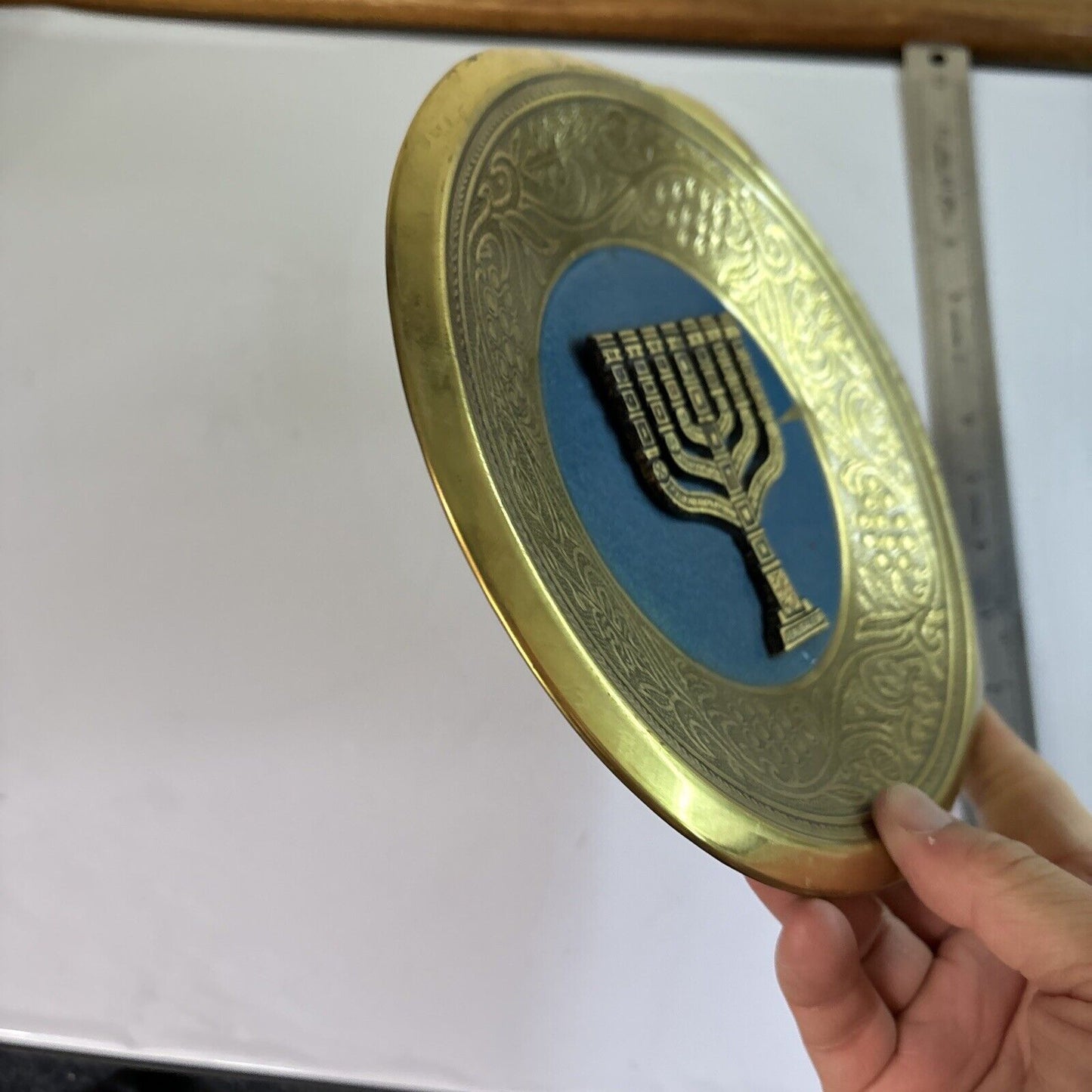 Jewish Menorah Tray