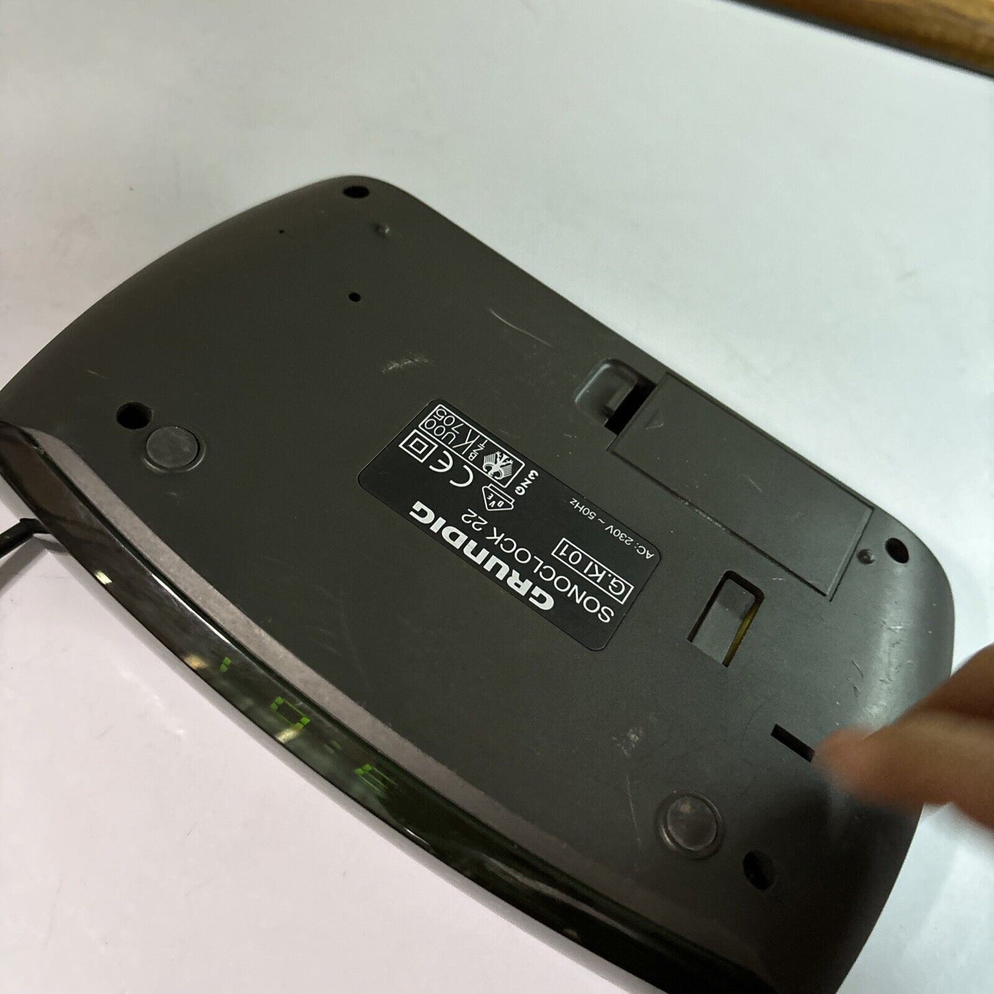 Grundig Alarm Clock AM/FM Radio Sonoclock22