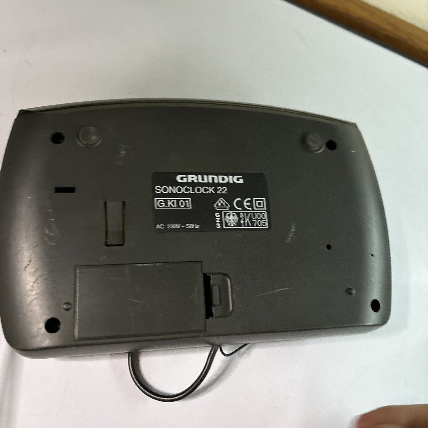 Grundig Alarm Clock AM/FM Radio Sonoclock22