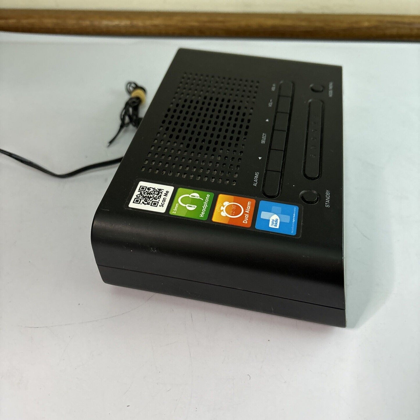 Bush Alarm Clock Digital DAB+ FM Radio Horizon