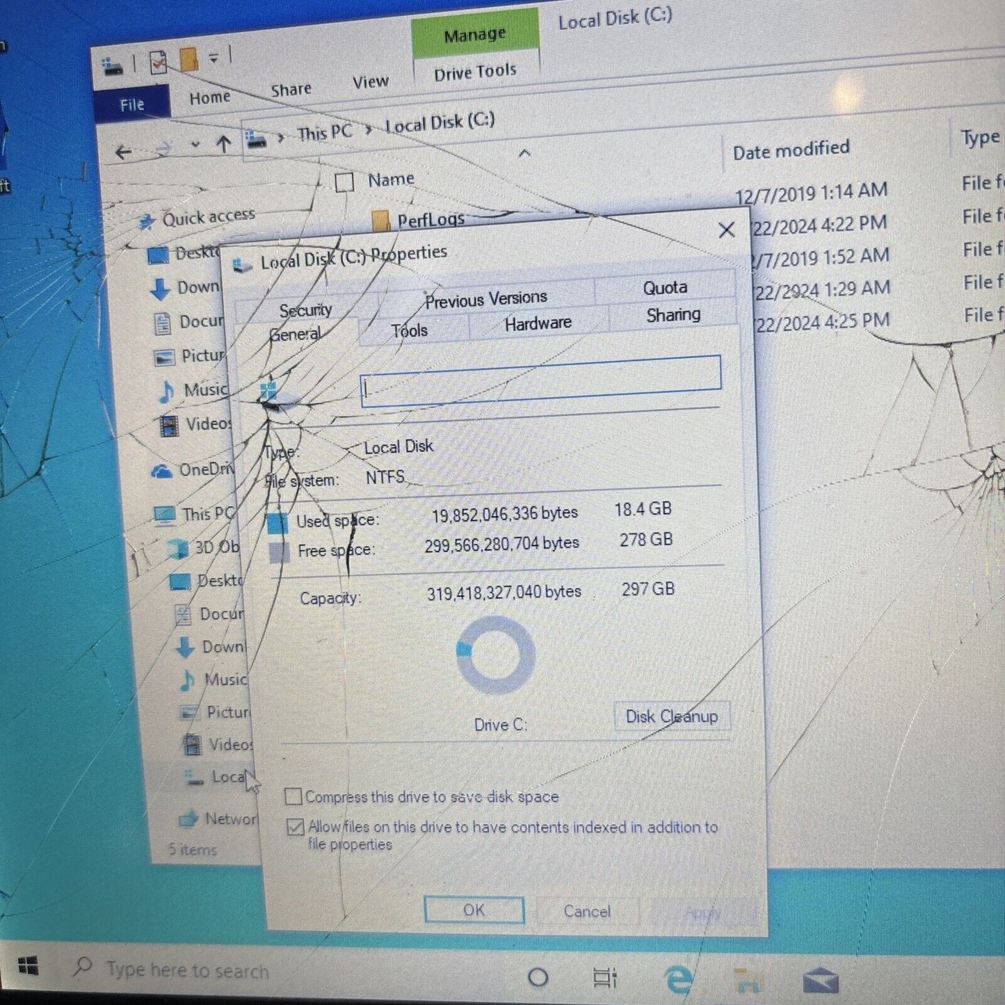 Asus F102B Laptop 320gb HDD *For Parts/Repair: Keys Missing, Broken LCD Battery*