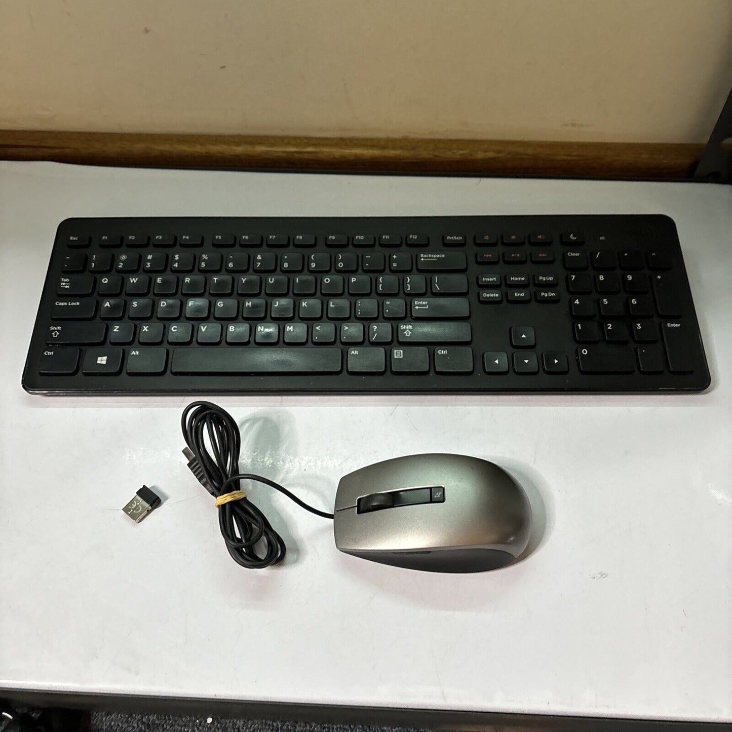 Dell Wireless Keyboard KG-1089 & Dell USB Wired Mouse M-UAV-DEL8