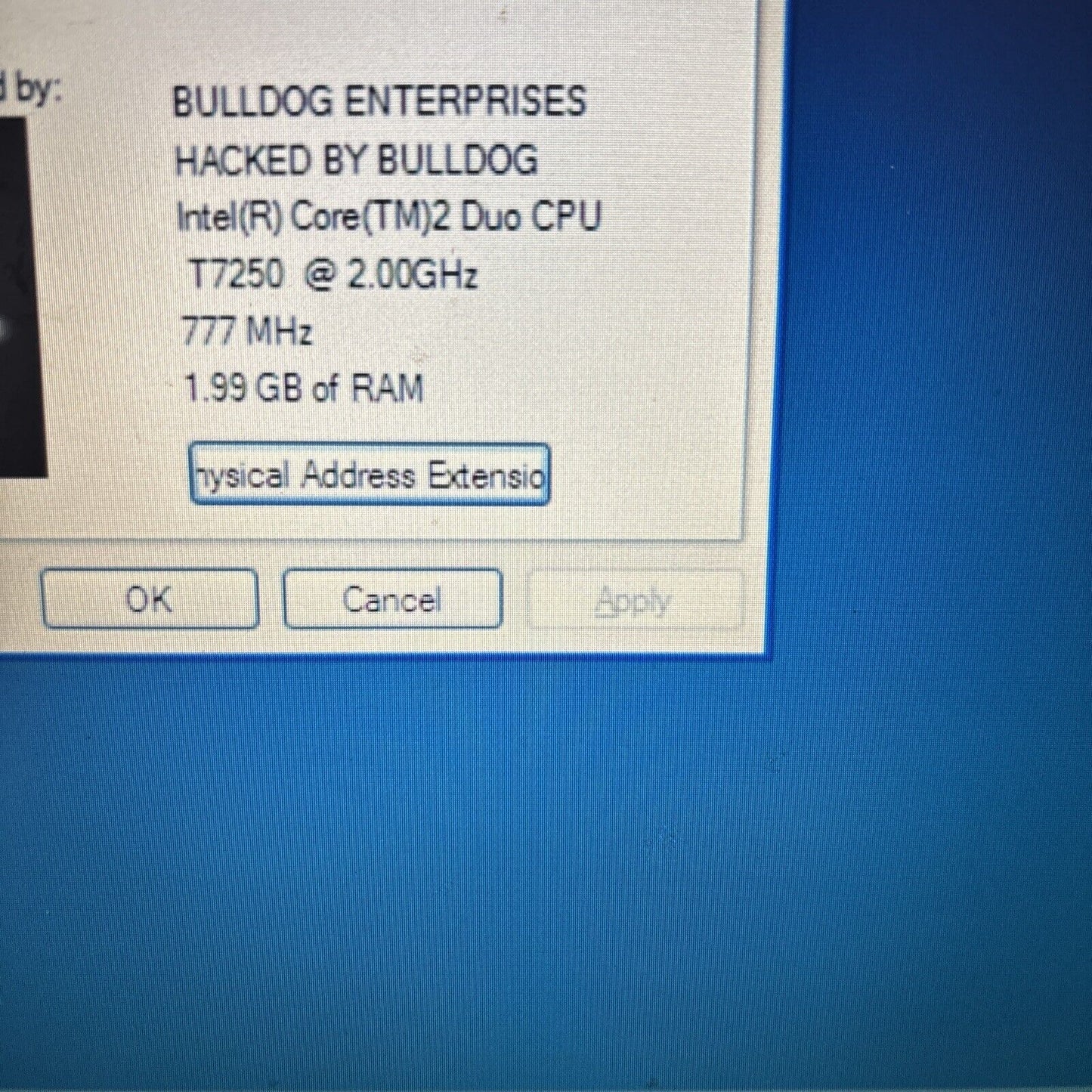 Dell Latitude D530 Intel T7250 2GB RAM DVD 80GB HDD *For Parts: No Battery*