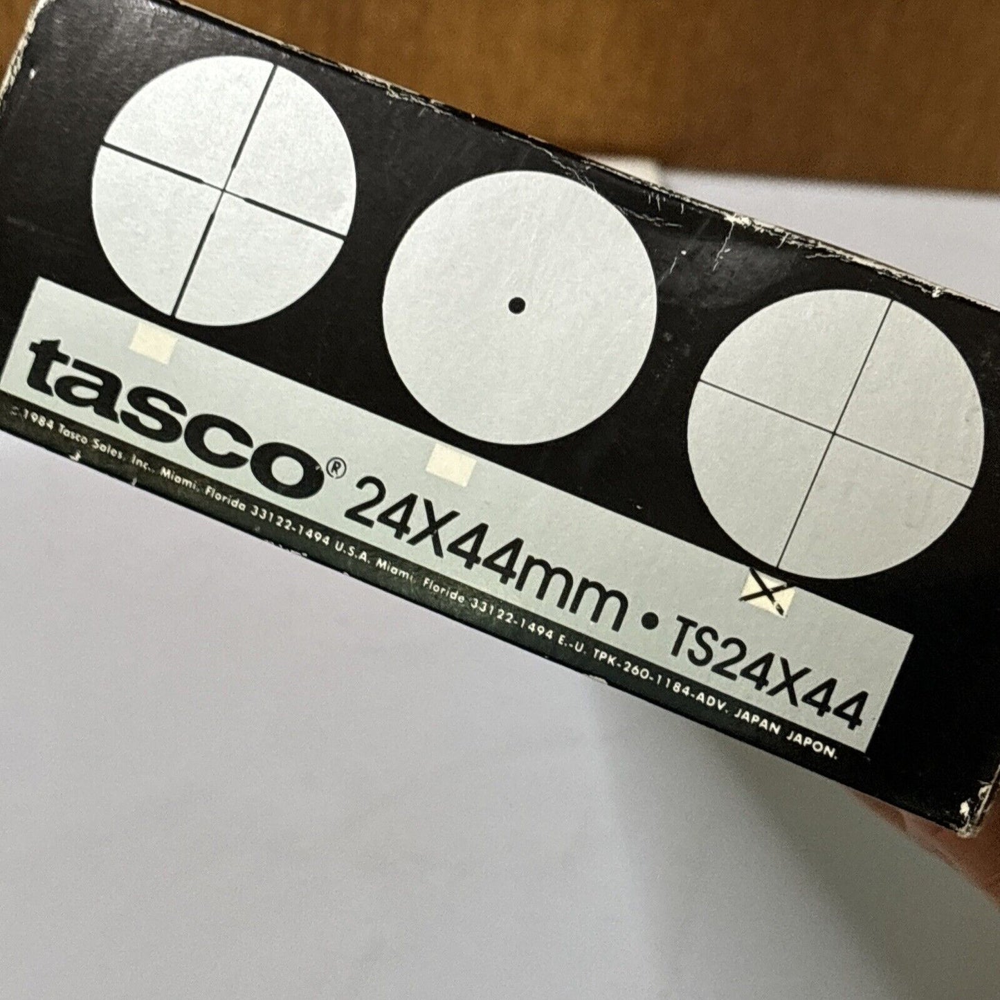 Tasco TS Scope 24x44mm TS24X44 From 1984