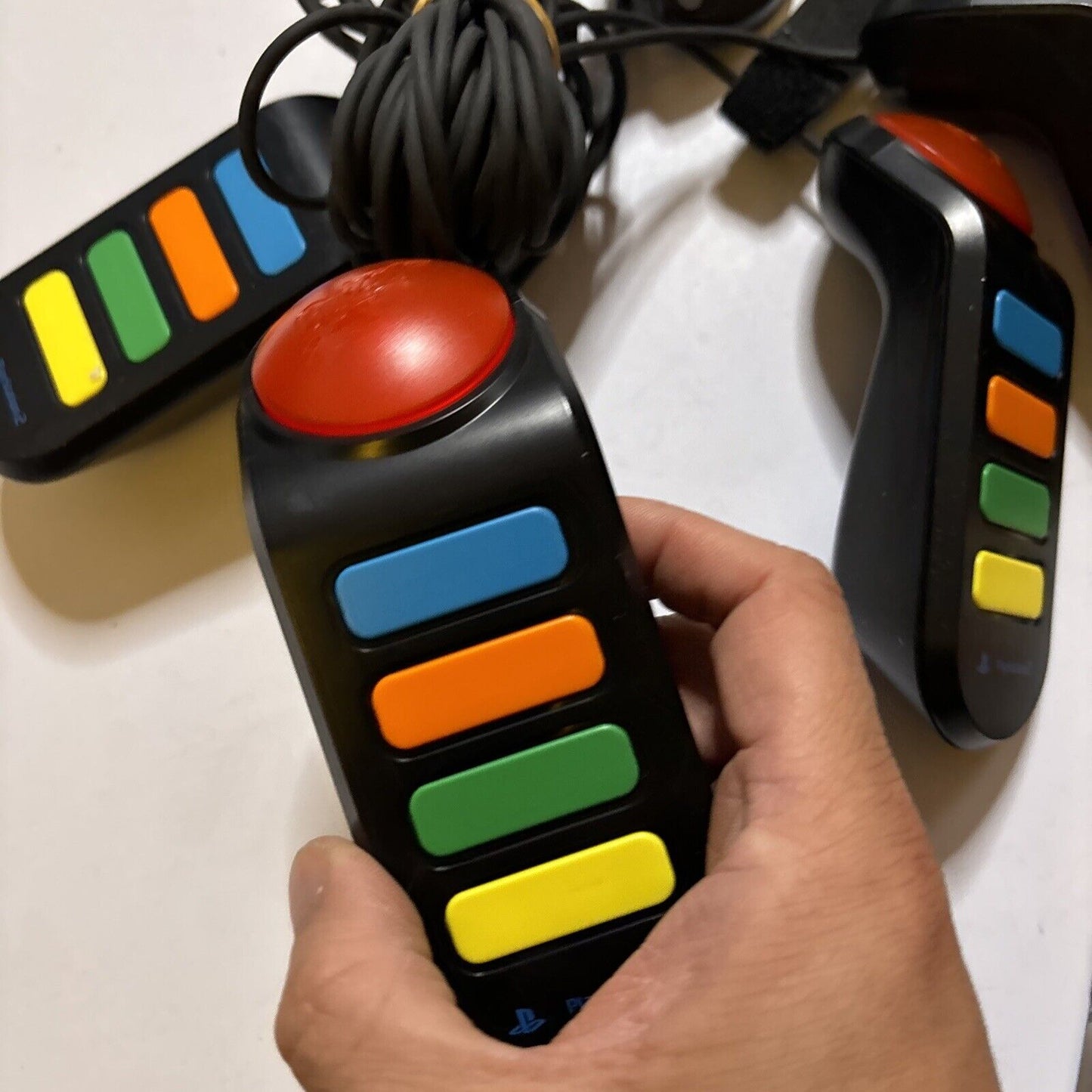 Buzz The Hollywood Quiz + Buzz Controllers Sony PS2 Manual PAL