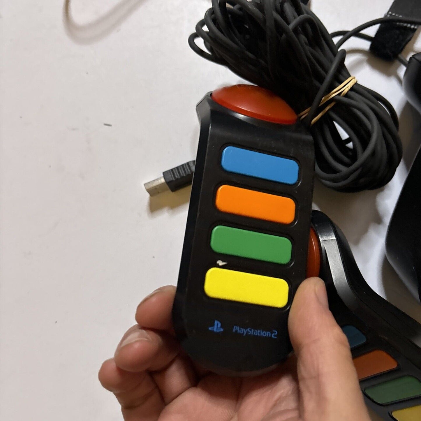 Buzz The Hollywood Quiz + Buzz Controllers Sony PS2 Manual PAL