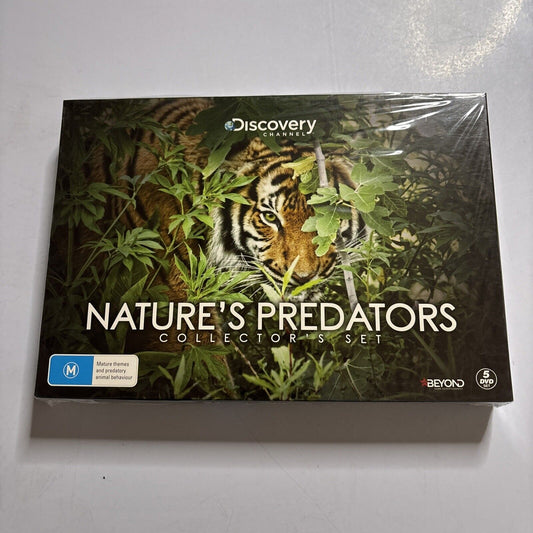 Discovery Chanel: Nature's Predators - Collector's Set (DVD, 5-Disc) Region 4
