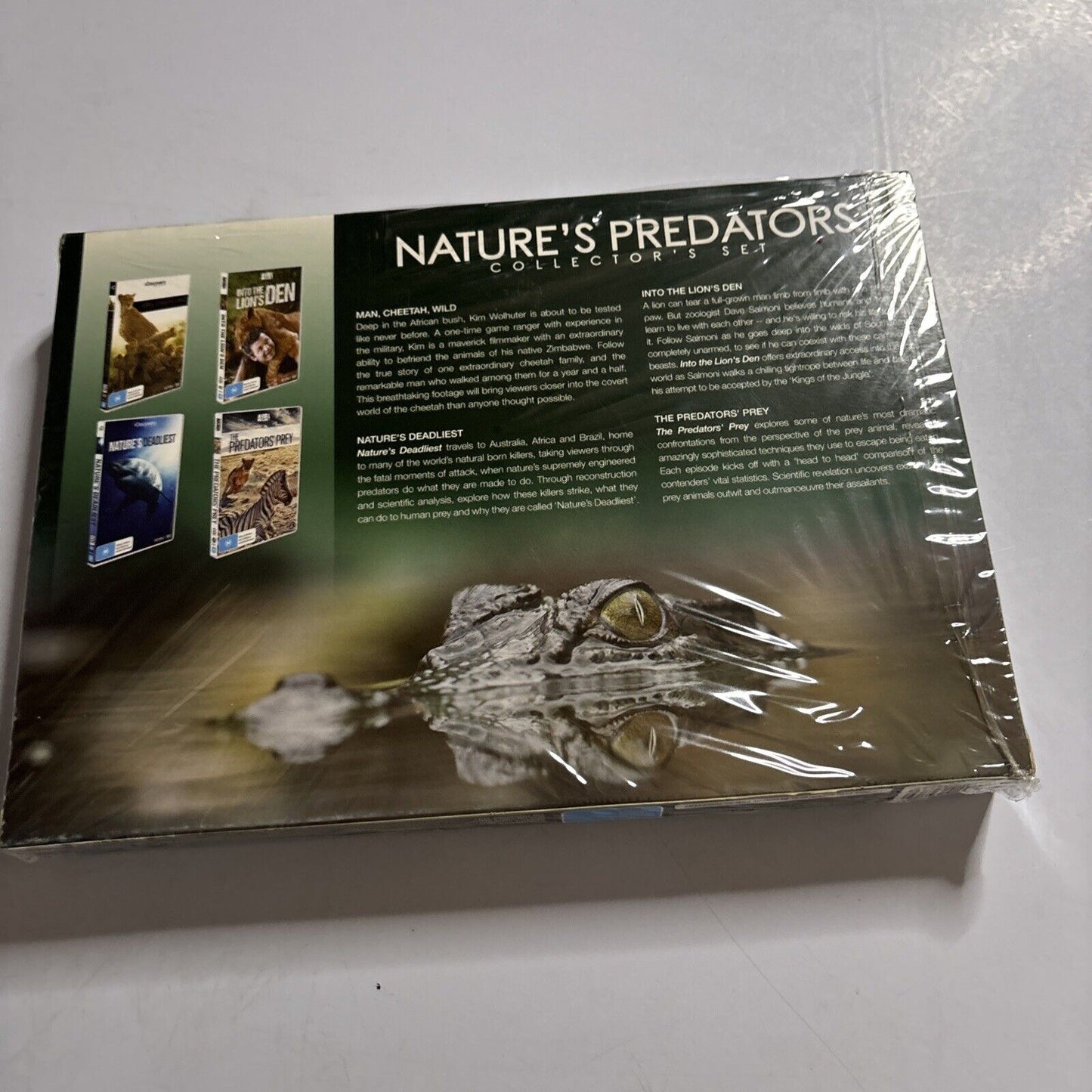 Discovery Chanel: Nature's Predators - Collector's Set (DVD, 5-Disc) Region 4