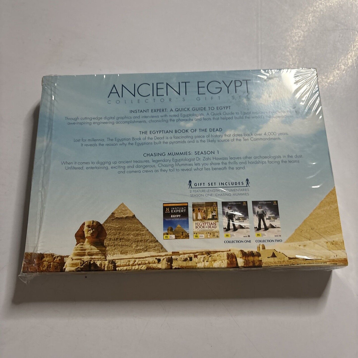 History Channel: Ancient Egypt - Collector's Gift Set (DVD, 5-Disc) Region 4