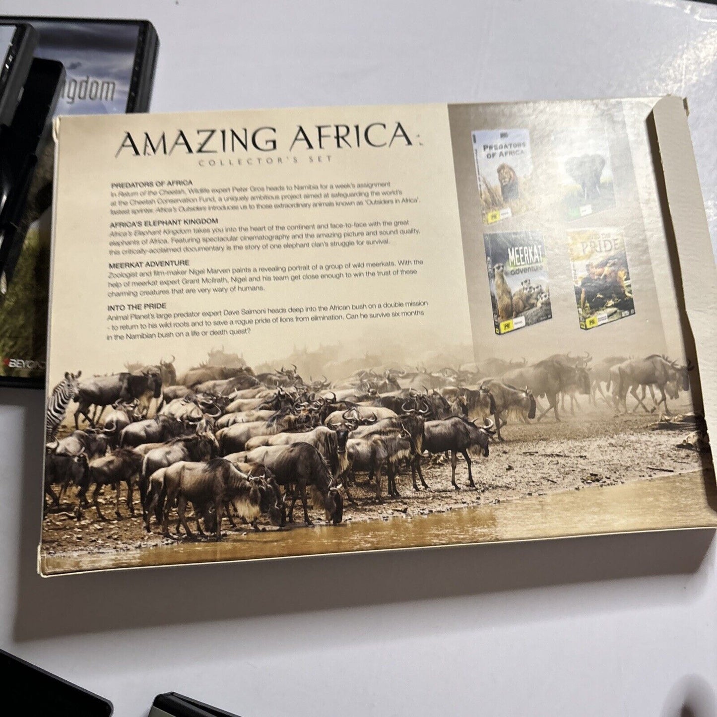 Discovery Channel: Amazing Africa - Collector's Set (DVD, 2015, 5-Disc) Region 4