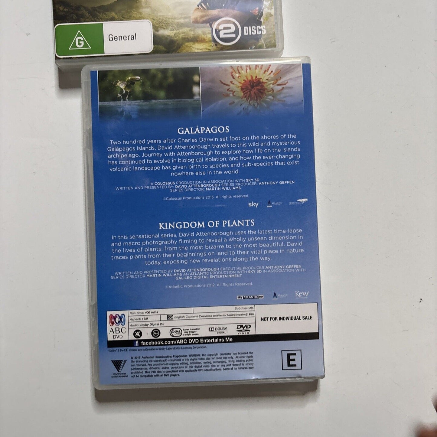 The David Attenborough 90th Birthday Collection (DVD, 2016, 8-Disc) Region 4