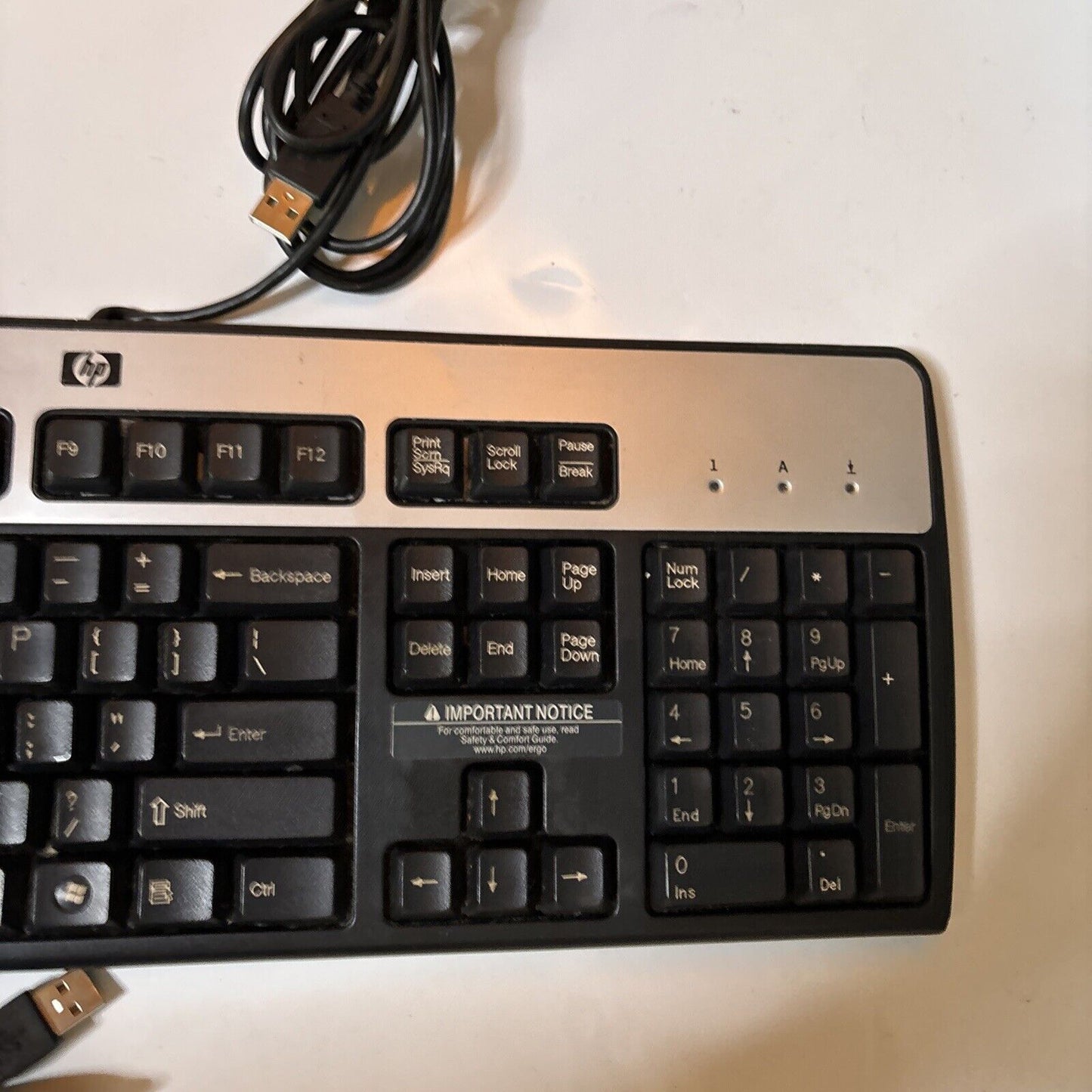 HP USB Keyboard & Mouse SK-2885 SM-2022