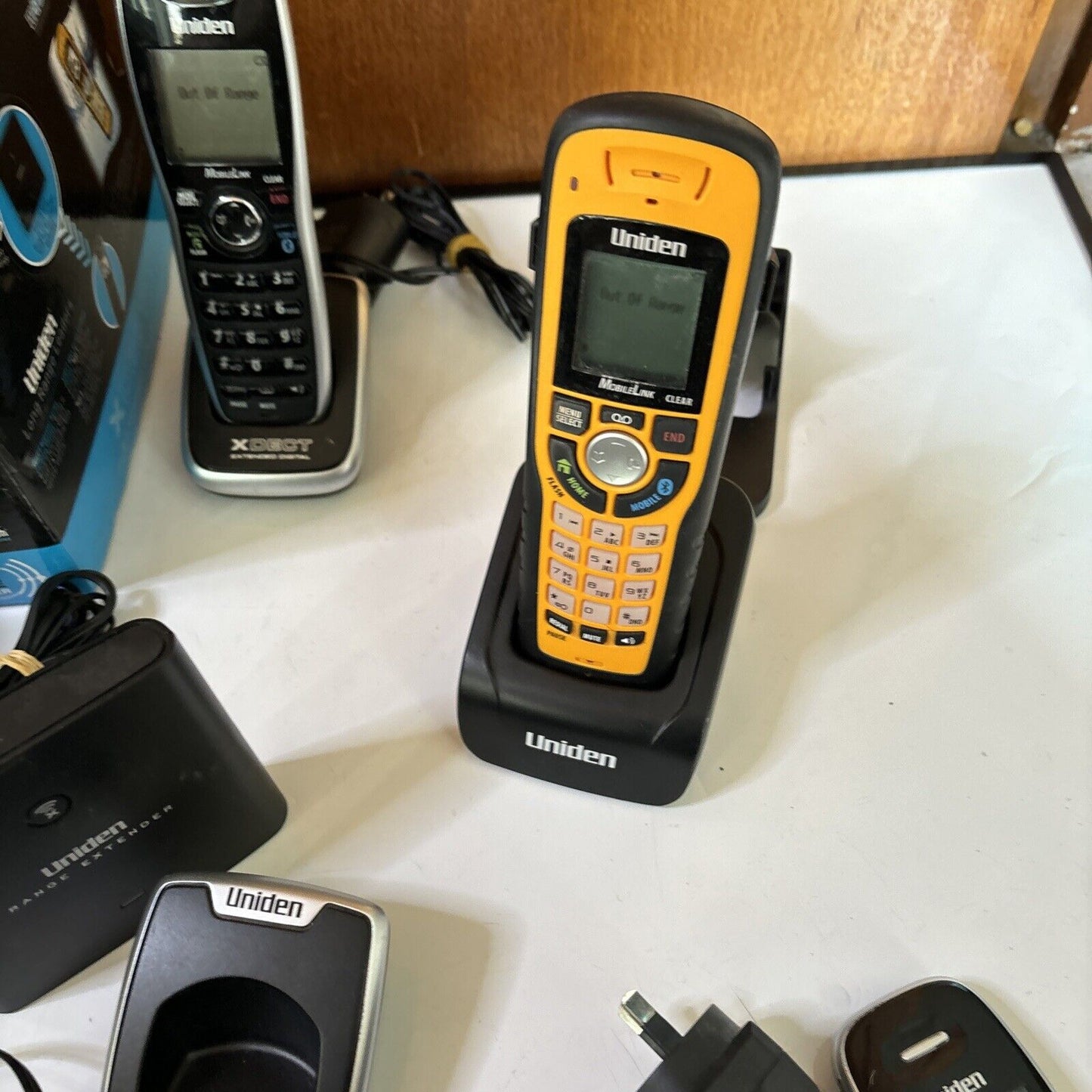 Uniden XDECT 8155 3x Handset & 1x Waterproof Handset Bluetooth Landline Phone