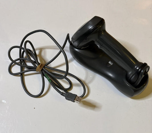 Motorola 1D Wireless Barcode Scanner USB LI4278 Used With New Batteries
