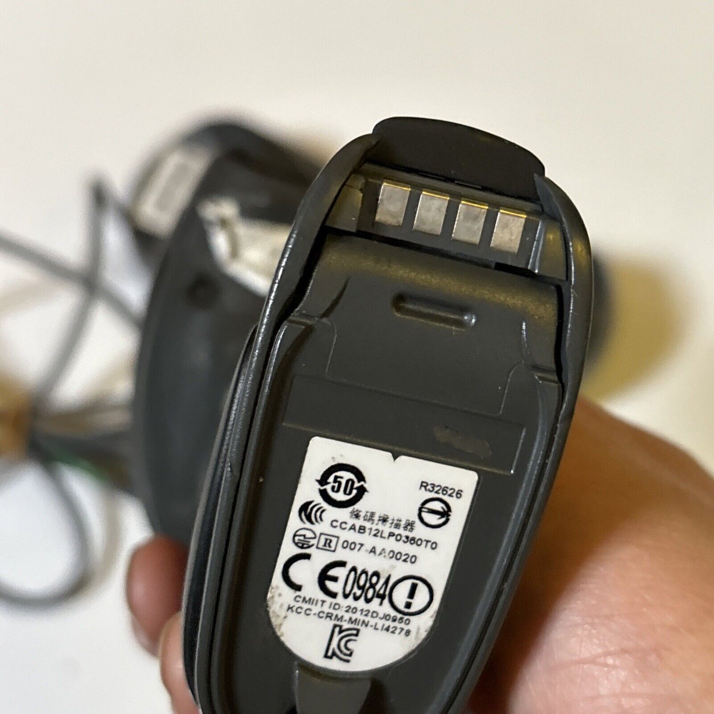 Motorola 1D Wireless Barcode Scanner USB LI4278 Used With New Batteries