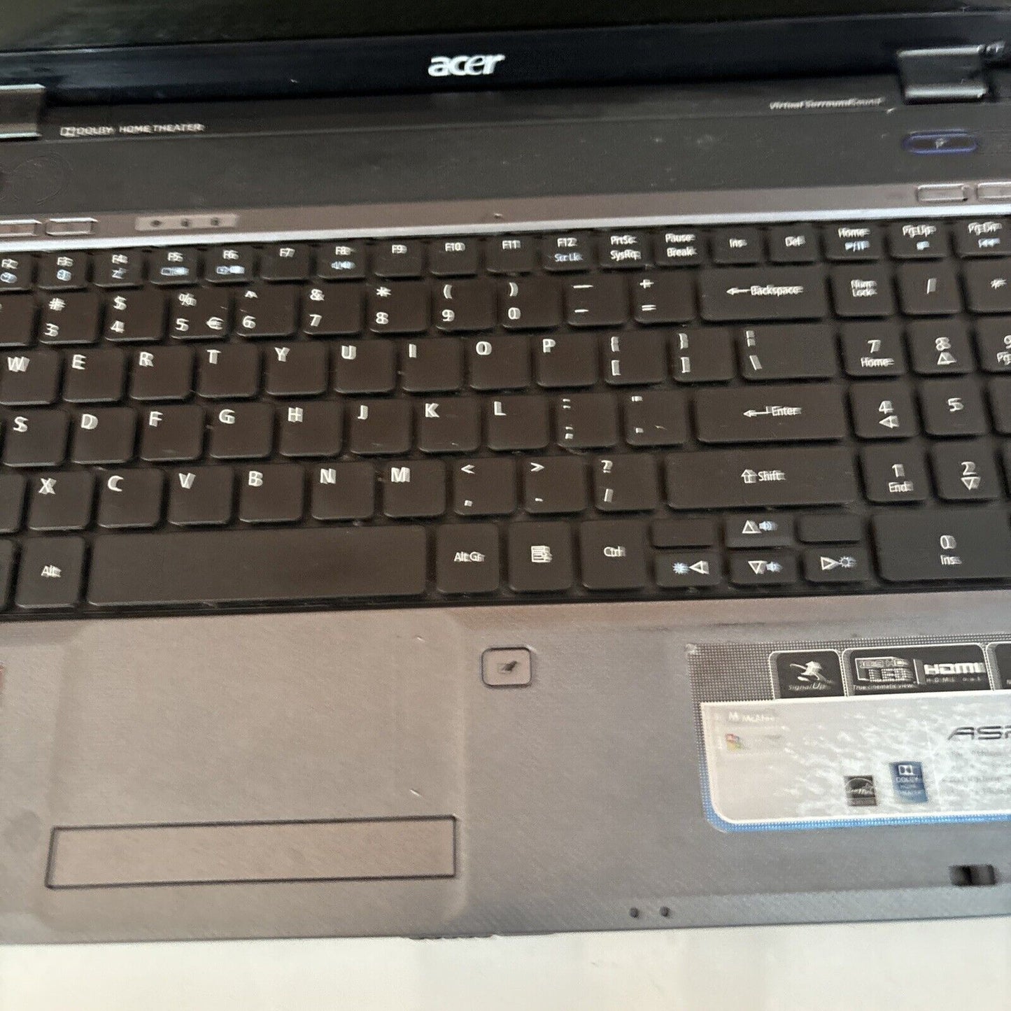 Acer Aspire 5536/5s236 MS2265 Laptop *For Parts - No HDD Or RAM*