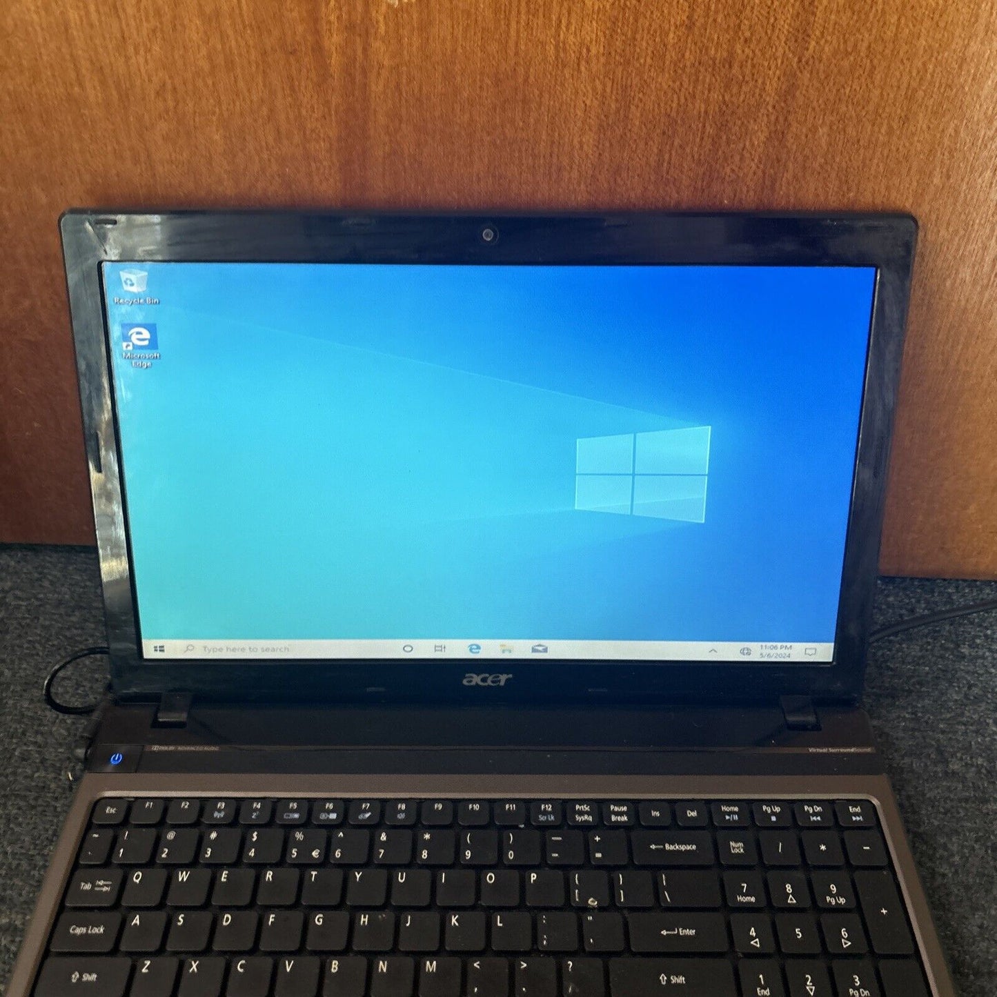 Acer Aspire 5750 PSWE0 i5-2410M 4GB RAM 120GB HDD DVD *Requires New Batteries*