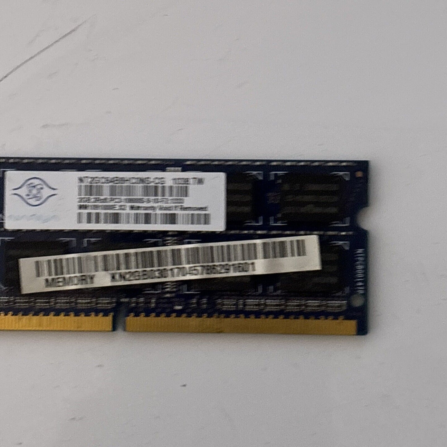 Nanya 2GB RAM 2Rx8 PC3-10600S-9-10-F2