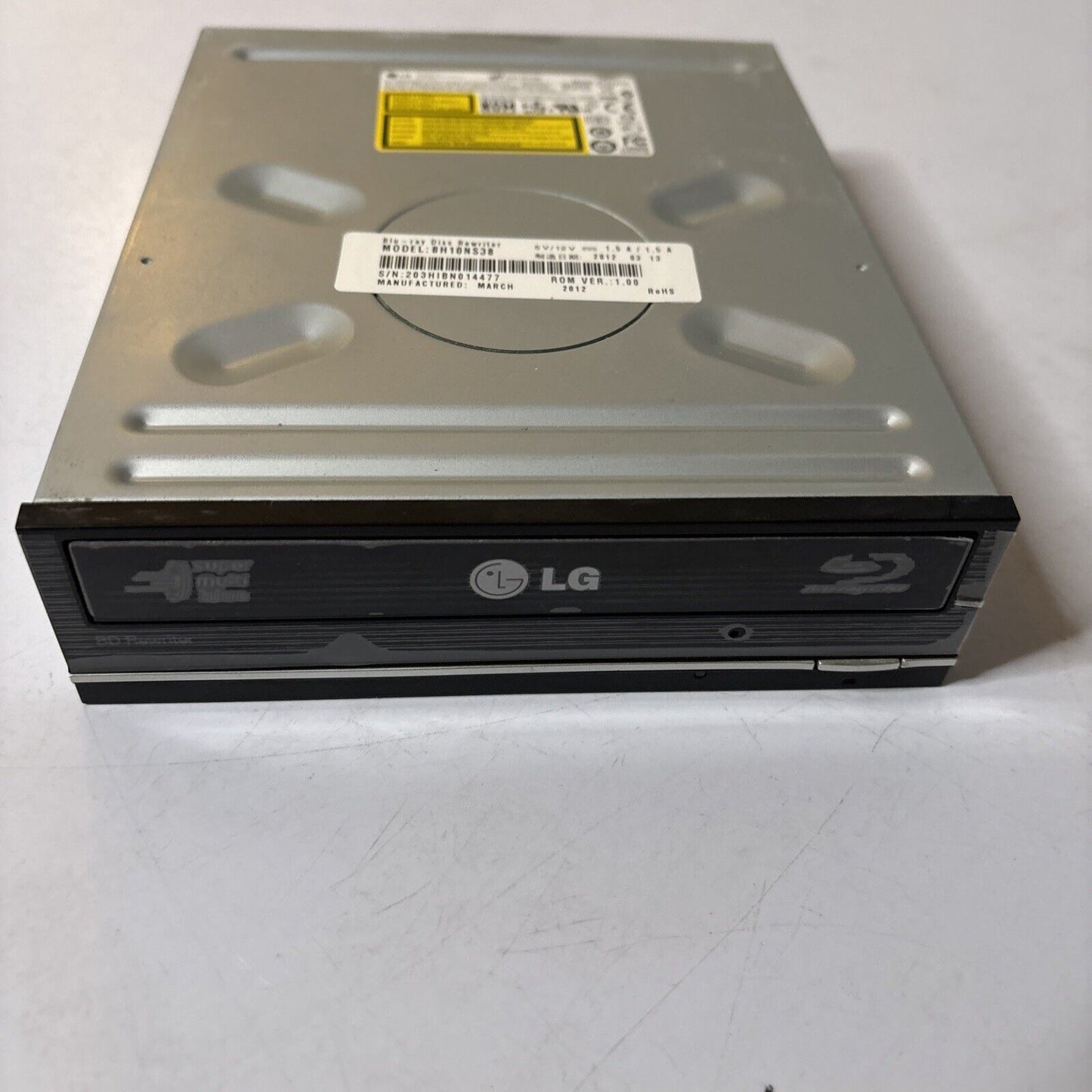 LG Blu-ray DVD Rewriter Internal Disc Drive BH10NS38 10x Spped