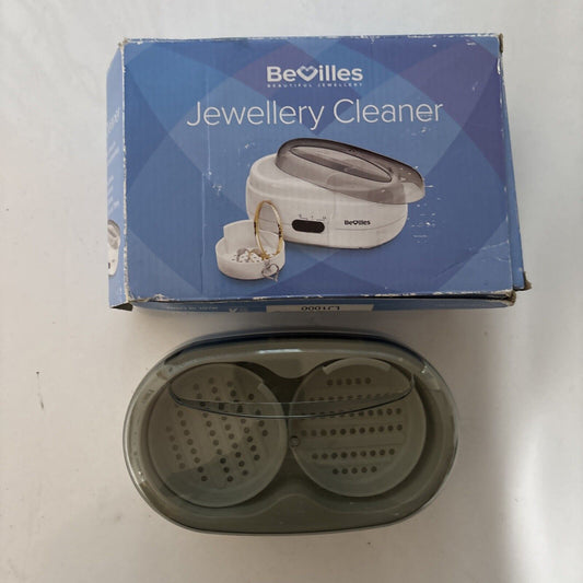 Bevilles Jewellery Ultrasonic Cleaner LJ1000 Battery Operated