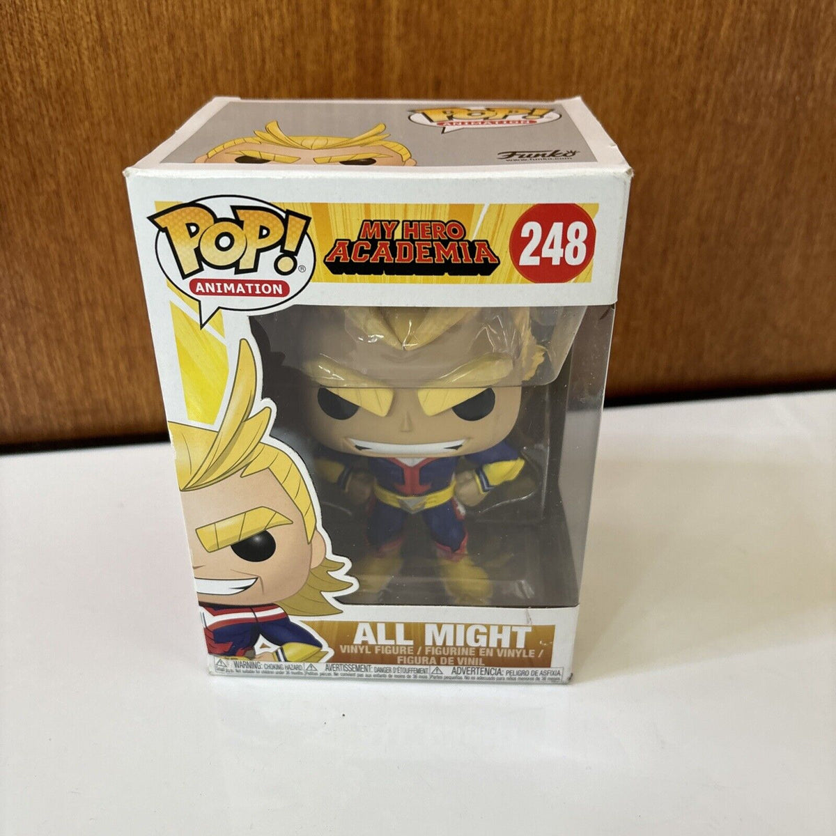 Pop 248 All Might My Hero Academia #248 Funko Pop Vinyl ~ Animation – Retro Unit