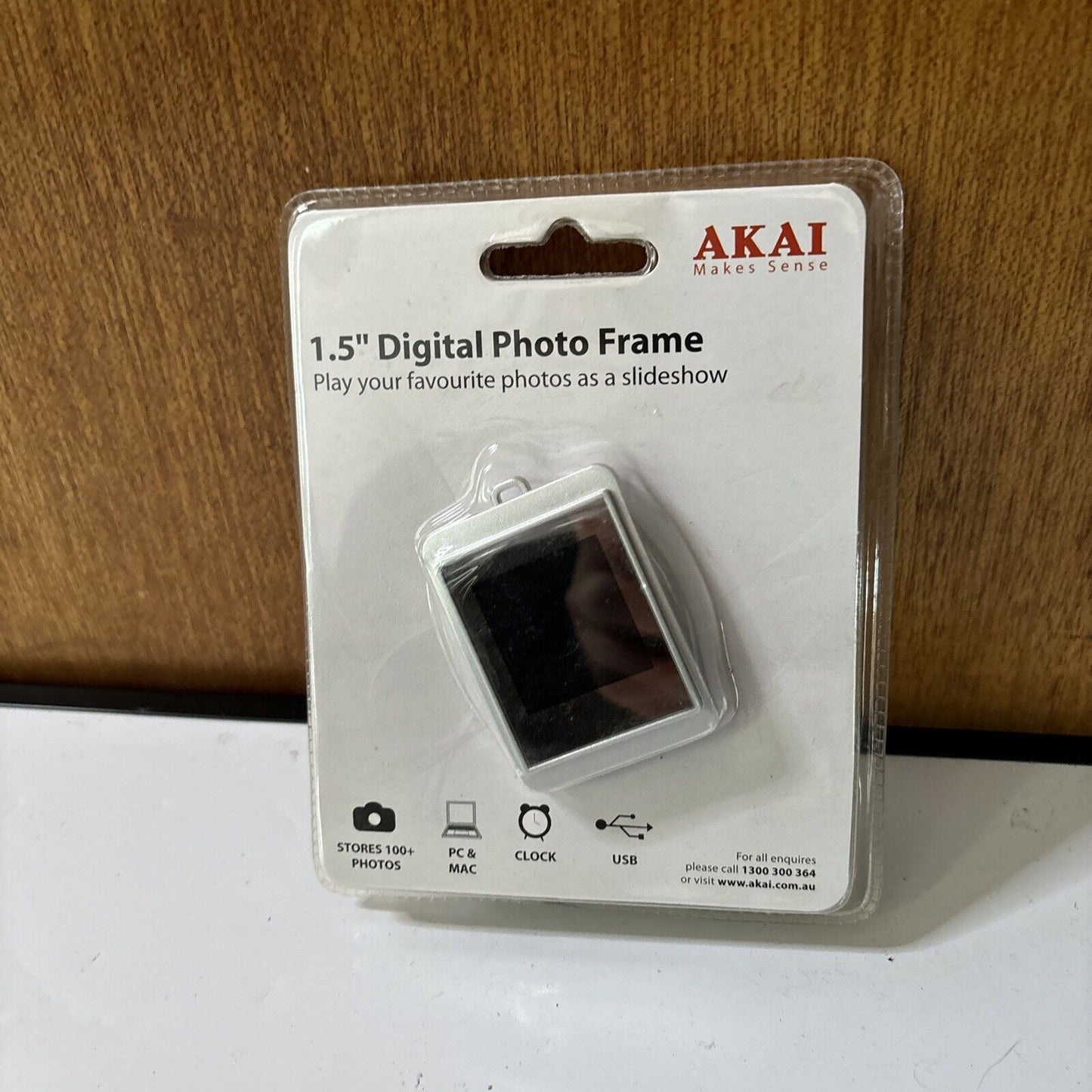 Akai 1.5" Digital Photo Frame *New Sealed*