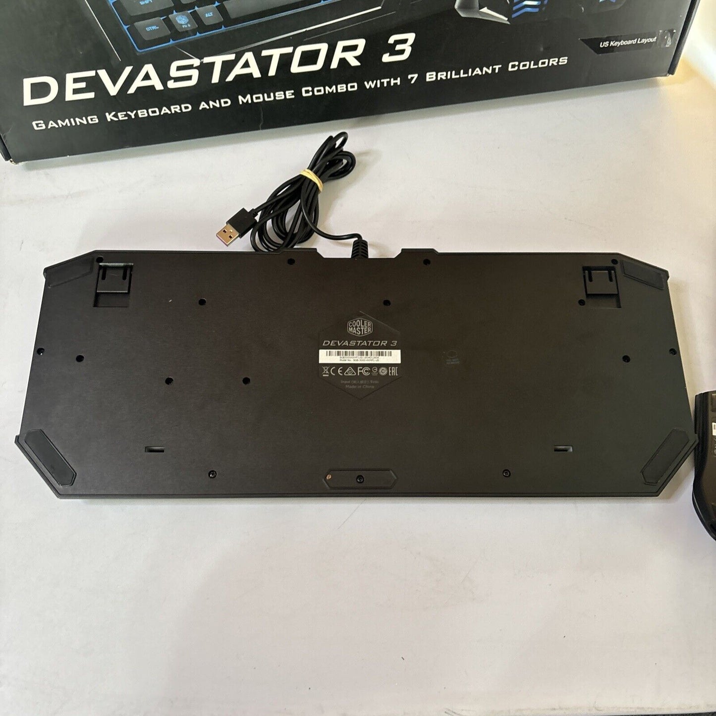 Cooler Master Devastator 3 RGB Gaming Keyboard & Mouse Combo SGB-3000-kkmf1-us