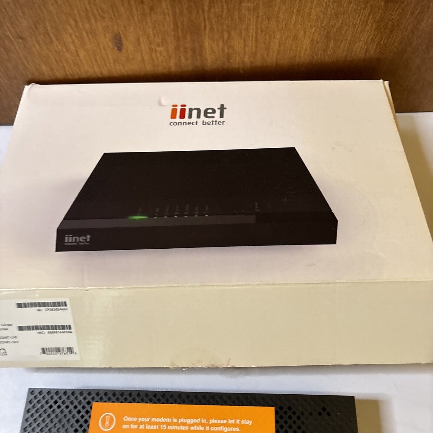 iiNet Technicolor Modem Wireless VoIP TGiinet-1  *Never Used*