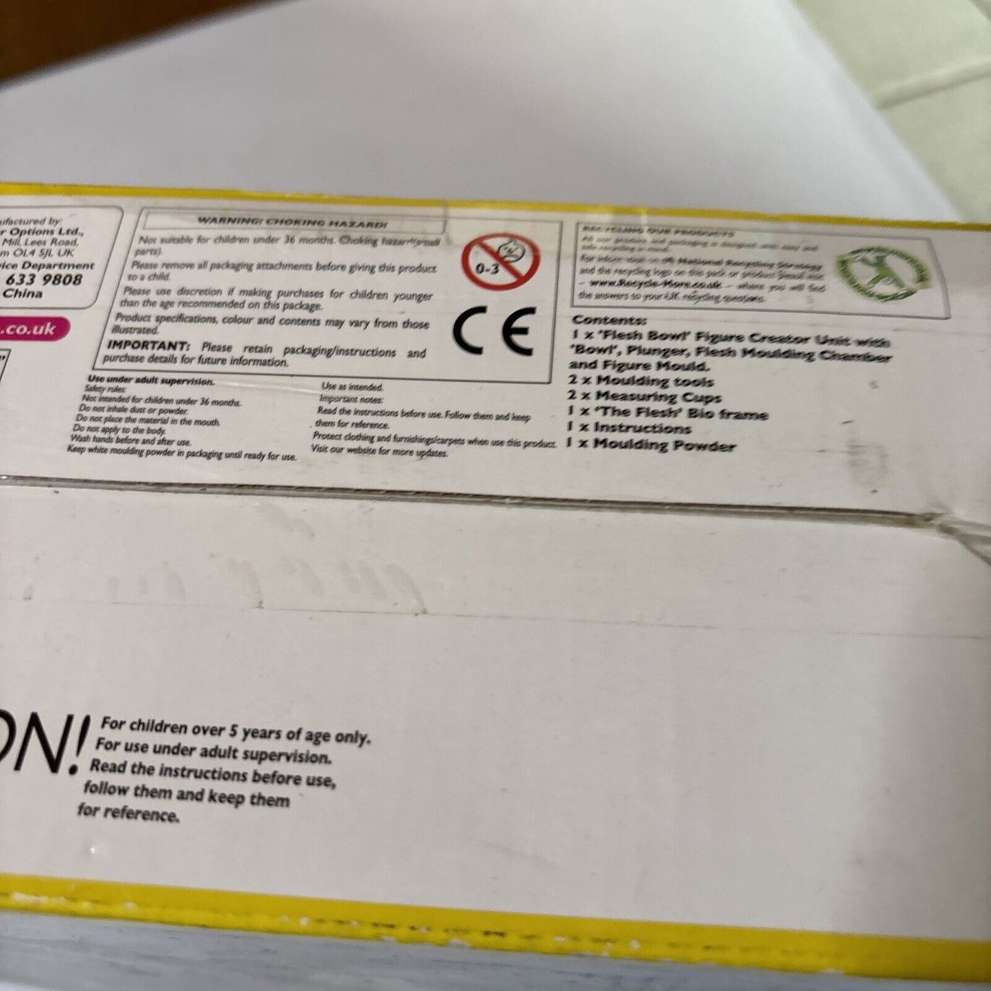 Doctor Who The Flesh Bowl Figure Creator *Never Used*