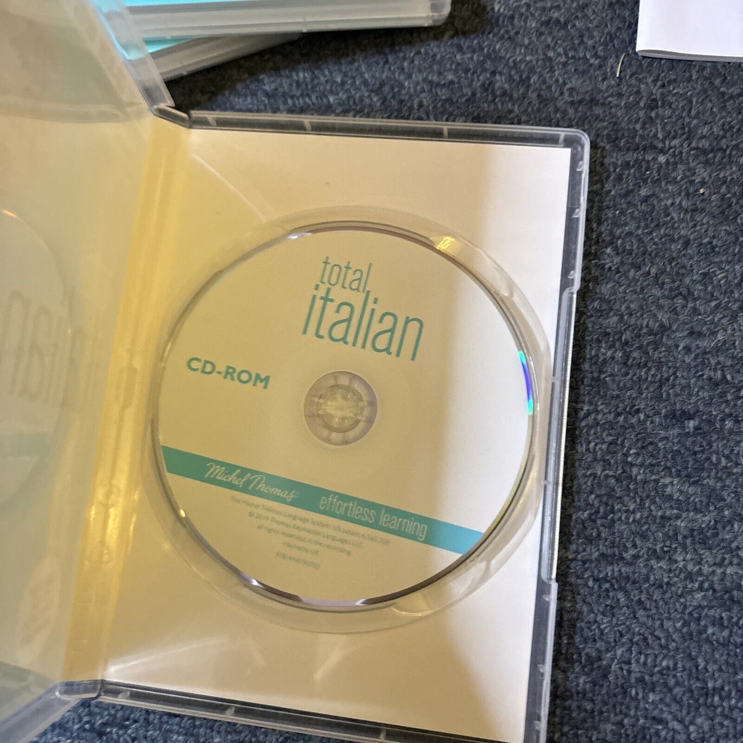 Total Italian Effortless Learning Michel Thomas Method Beginner-Medium Audio CD