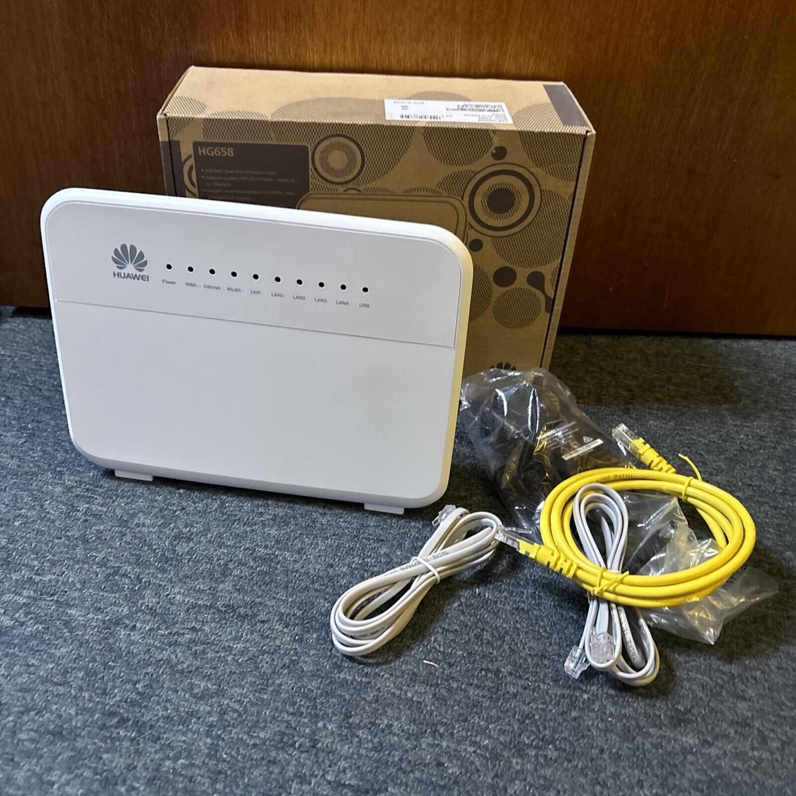 Huawei HG658 Home Gateway Wireless Router VoIP *Never Used* – Retro Unit