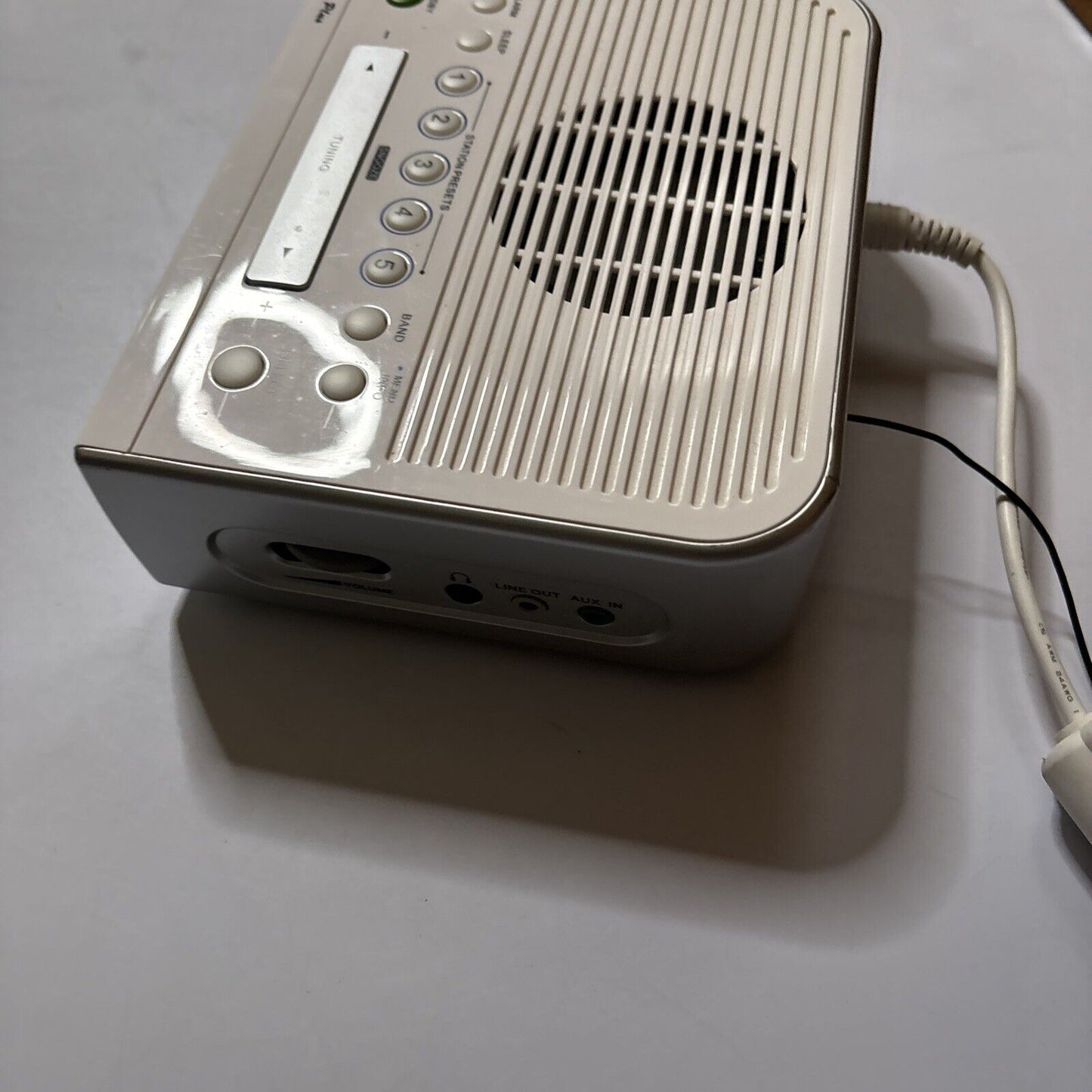 Sangean DAB+ Digital FM Radio Clock Alarm DCR-89 Plus