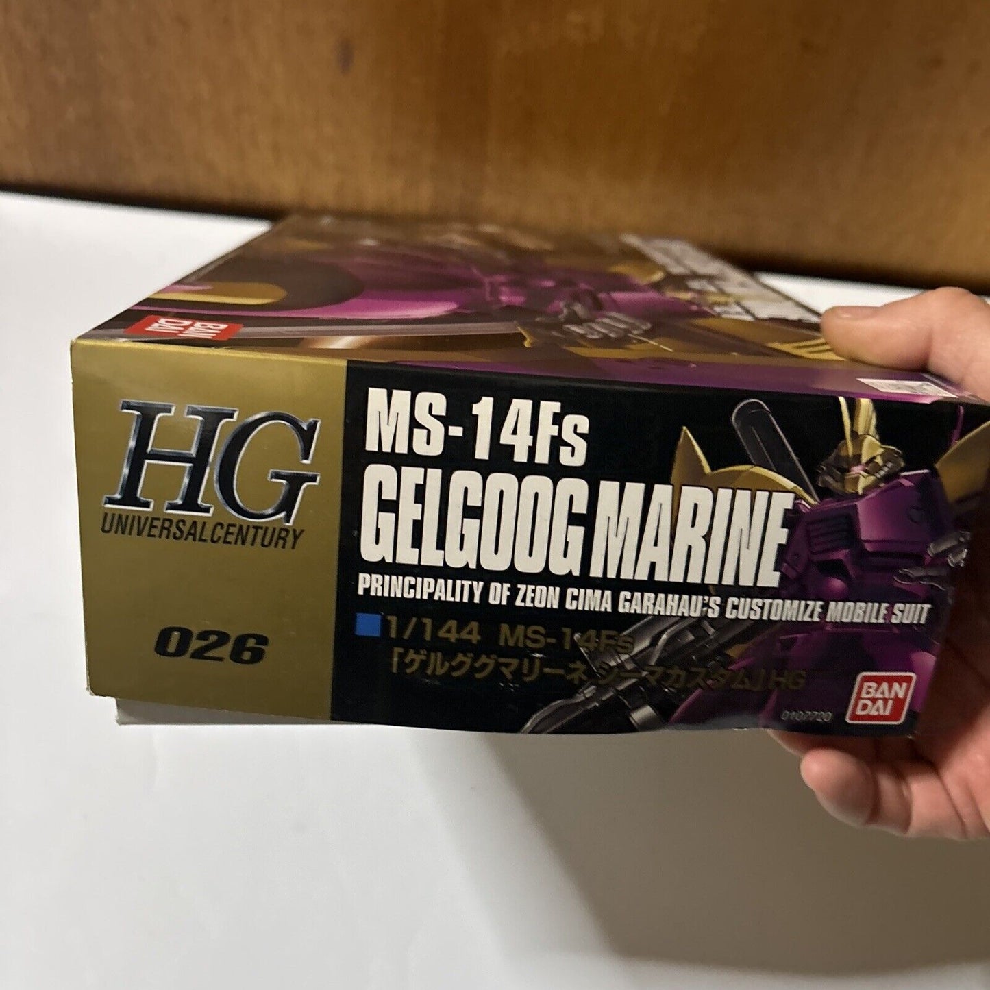 MS-14Fs Gelgoog Marine Principality Of Zeon Cima HG 1/144 Gundam Bandai 2002