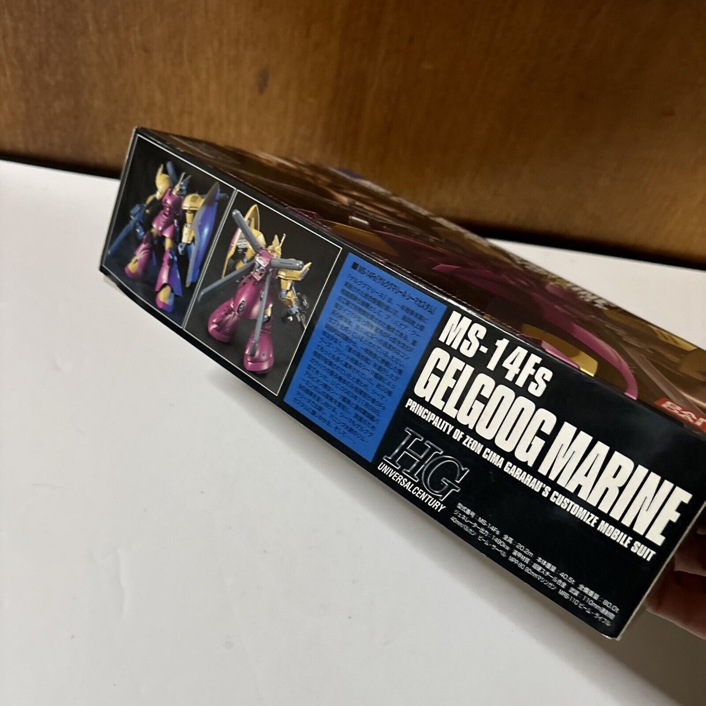 MS-14Fs Gelgoog Marine Principality Of Zeon Cima HG 1/144 Gundam Bandai 2002