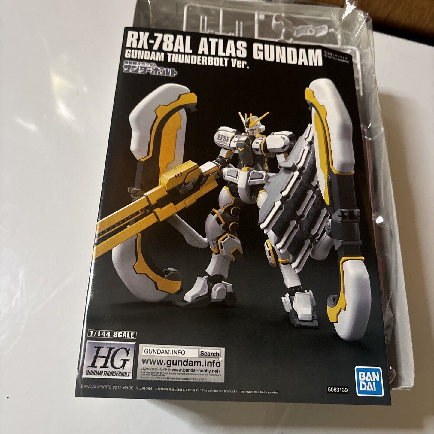 RX-78AL Atlas Gundam Thunderbolt ver. HG Bandai 2017 1/144 Gunpla