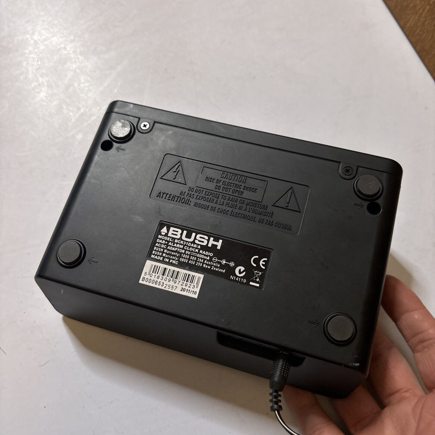 Bush Alarm Clock Digital DAB+ FM Radio BCR31DAB/A