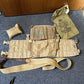 Australian Army Vest, Water Carrier, Bottle, Dressing Wound, Belt