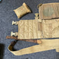 Australian Army Vest, Water Carrier, Bottle, Dressing Wound, Belt