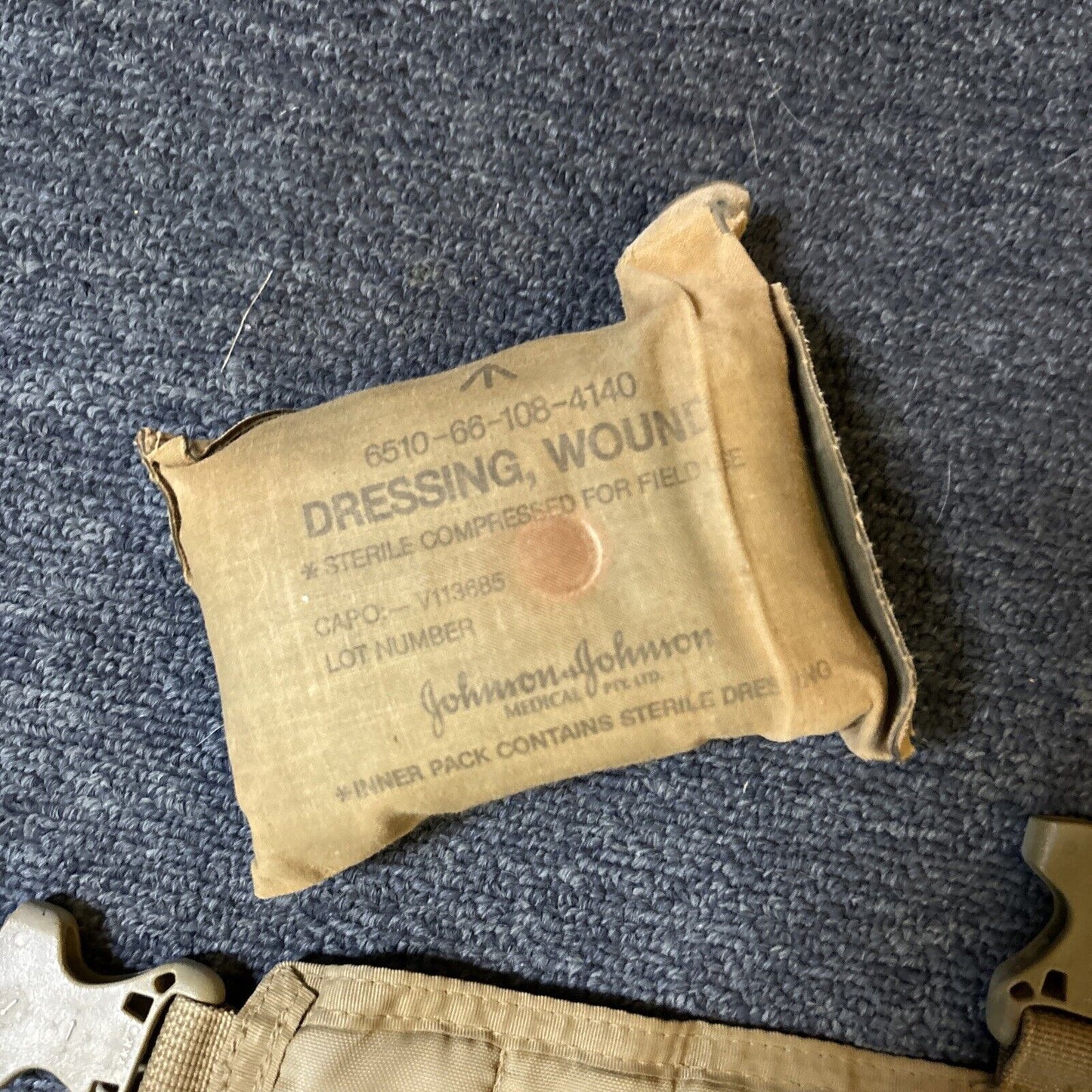 Australian Army Vest, Water Carrier, Bottle, Dressing Wound, Belt