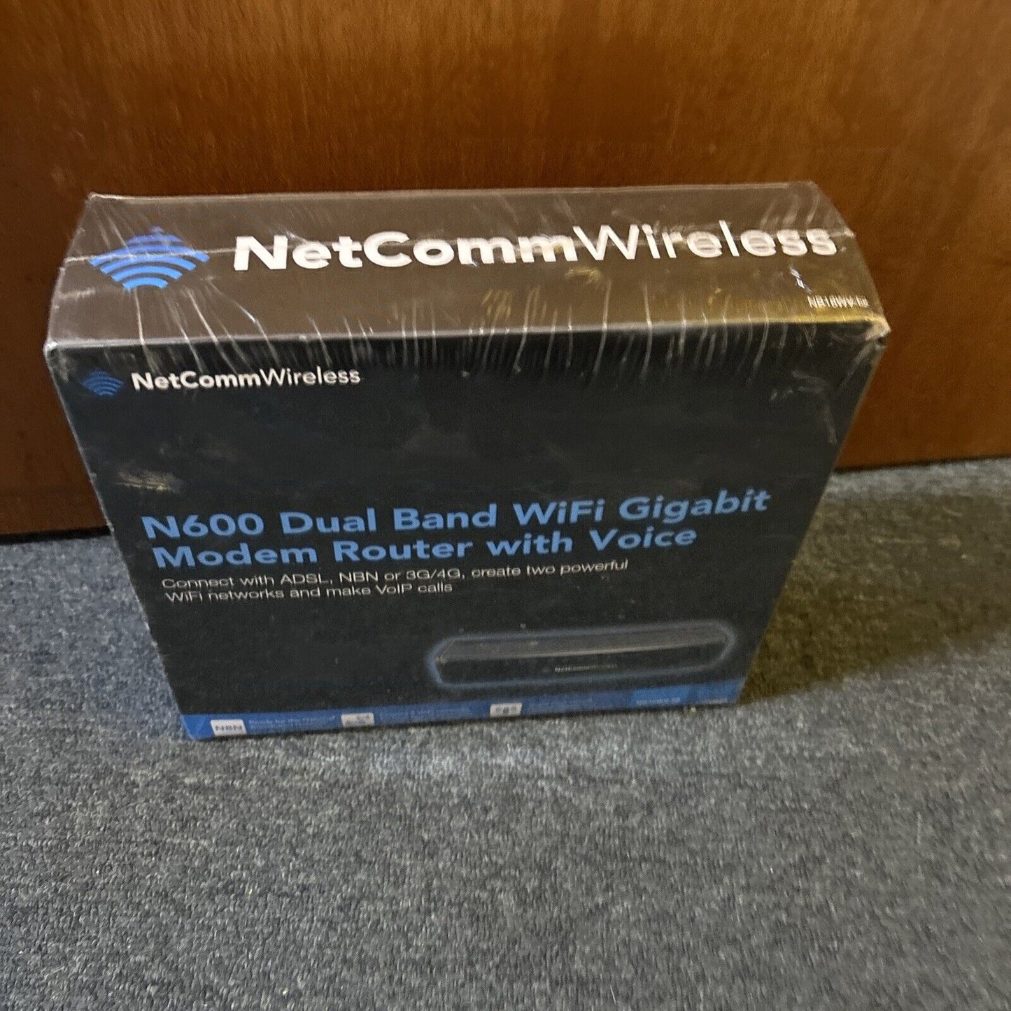 NetComm N600 Gigabit Wireless Modem with VoIP NB16WV NBN Compatible *New Sealed*