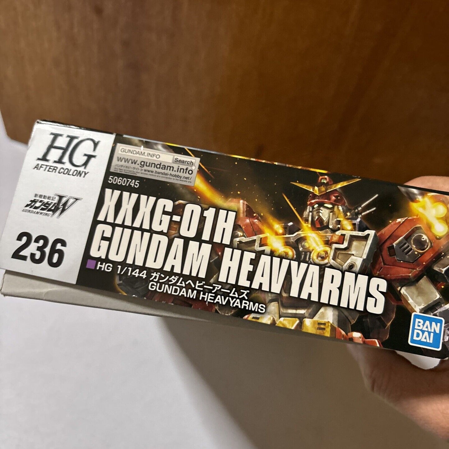 XXXG-01H Gundam Heavyarms Gunpla Bandai Gundam HGAC 1/144 2020