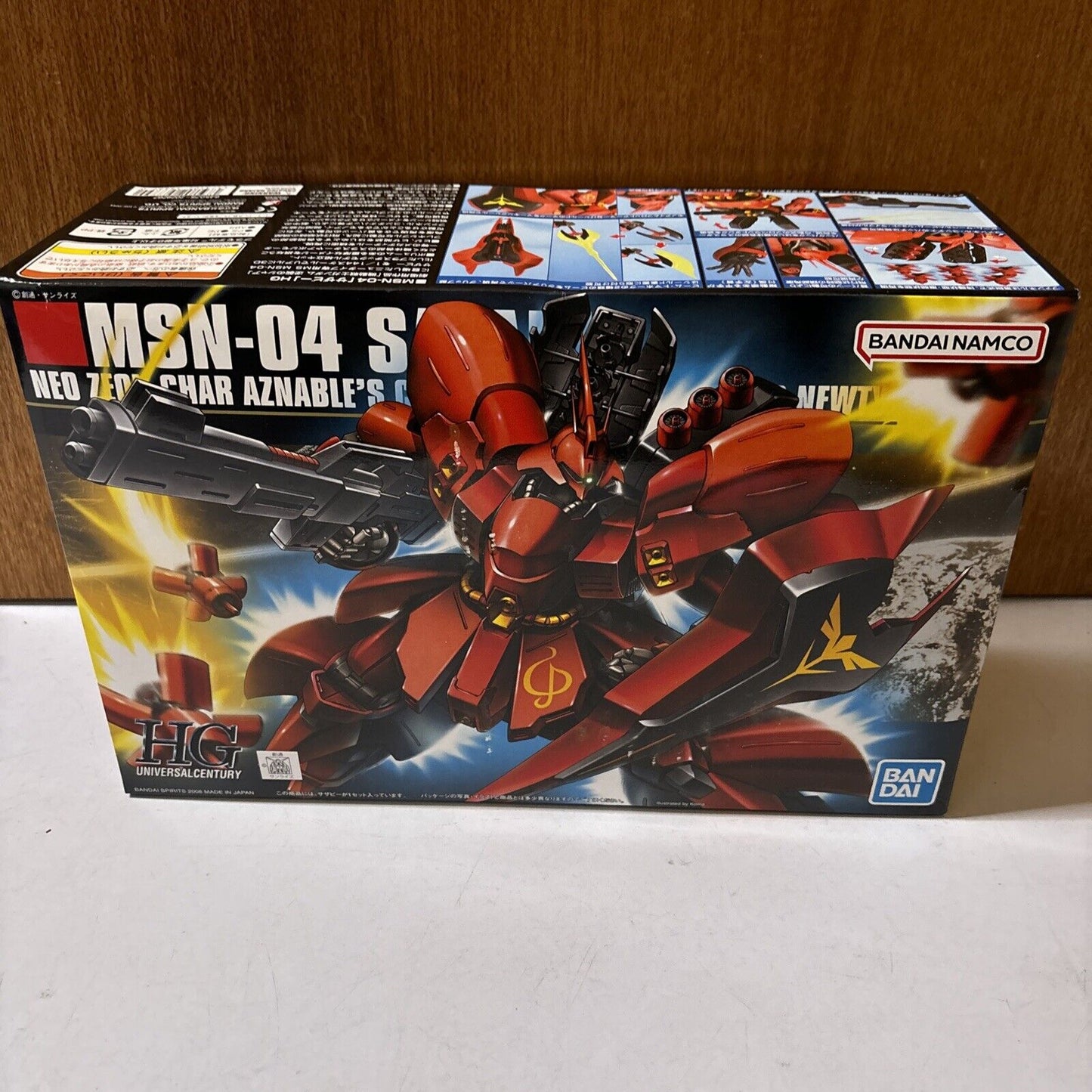 MSN-04 Sazabi Bandai Gundam HGUC Gunpla  1/144 2008