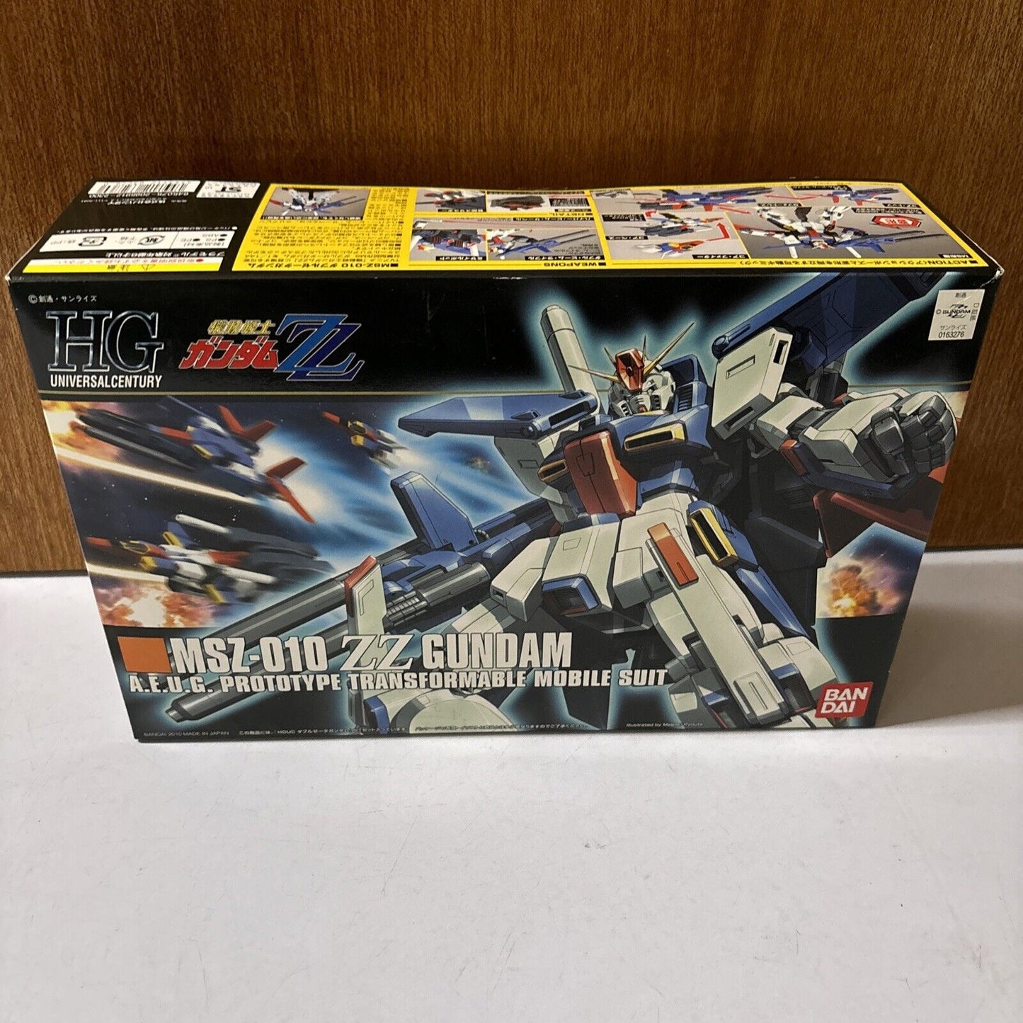 MSZ-010 ZZ Gundam Transformable HGUC Bandai 2010